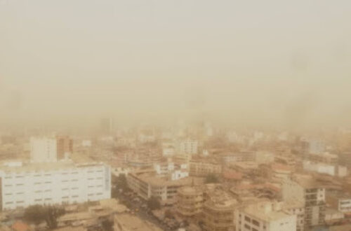 Article : Dakar envahi par la poussière